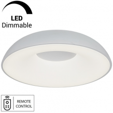Πλαφονιέρα Οροφής Φ40cm LED 22W 230V 1400lm CCT με Controller IVY